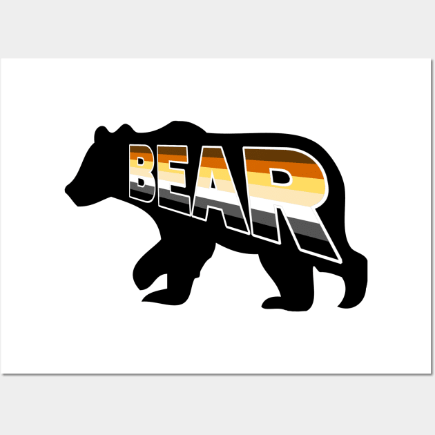 Bear Pride Wall Art by topher